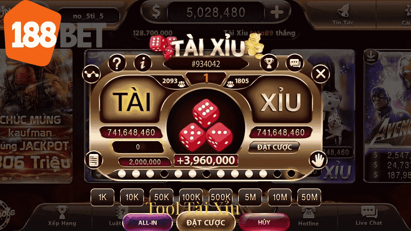 Tool Tài Xỉu
